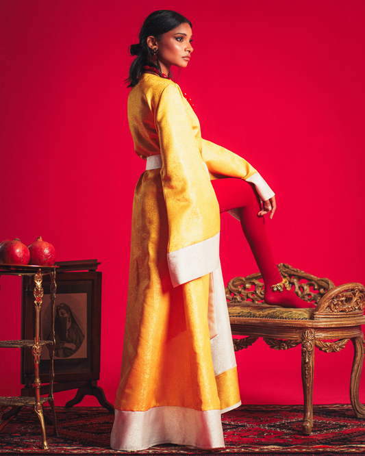 Kahraman Belted Kaftan